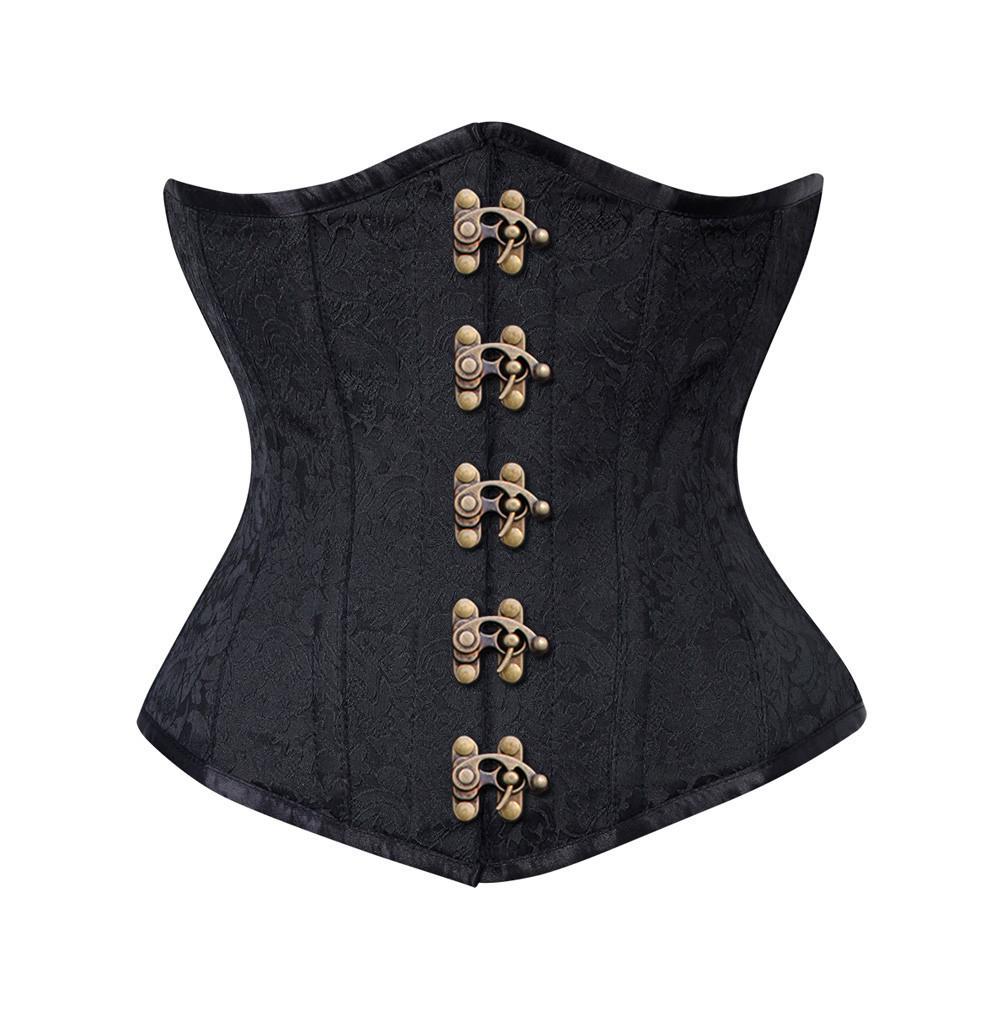 Cuthbert Brocade Underbust Corset- Gothic Underbust Corset Dress